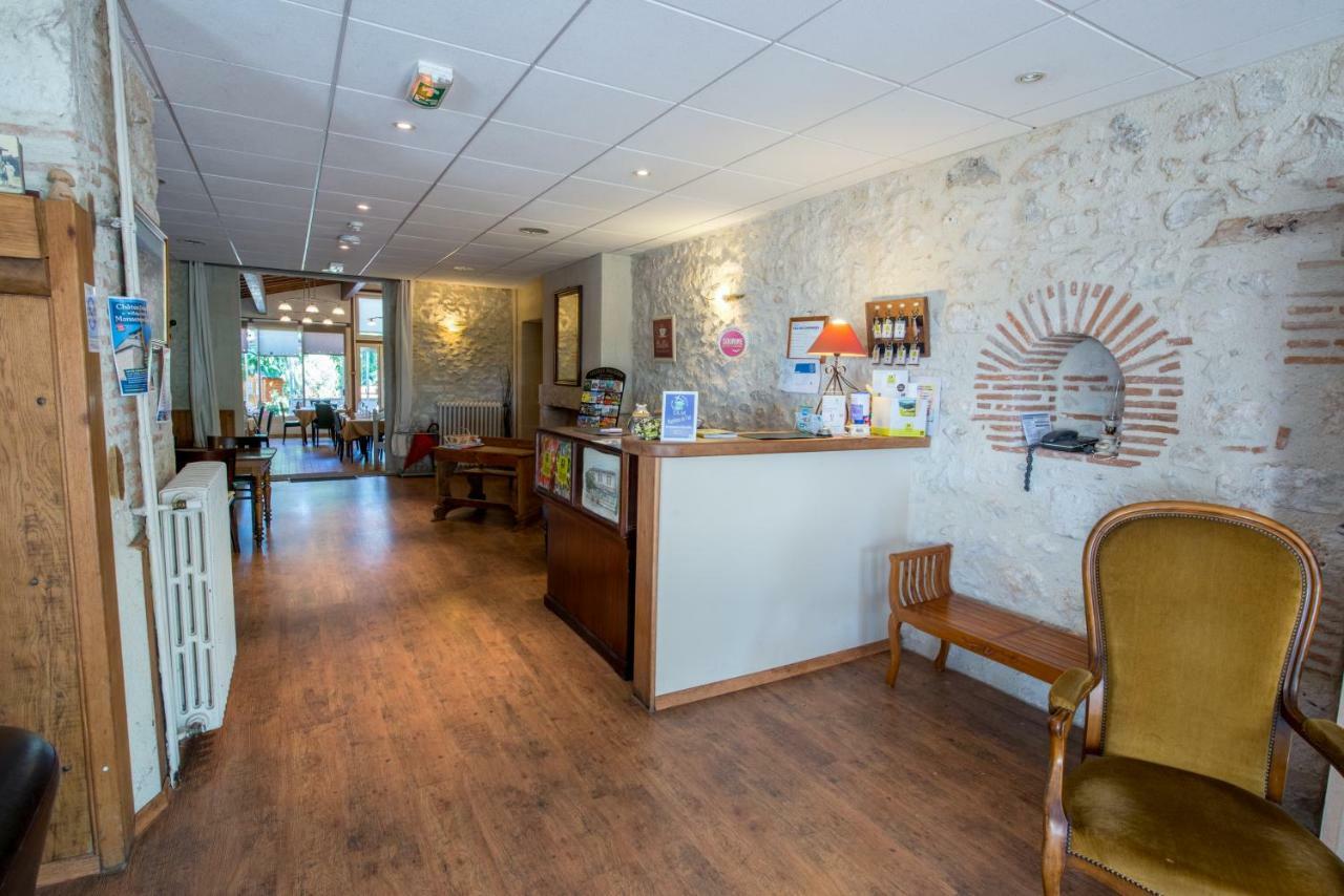 Logis Hotels - Hotel Et Restaurant Les Voyageurs Tournon-dʼAgenais エクステリア 写真